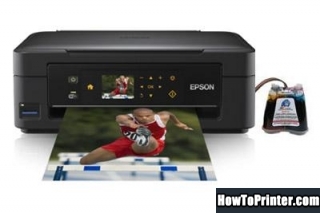 Reset Epson XP-402 printer with Resetter program