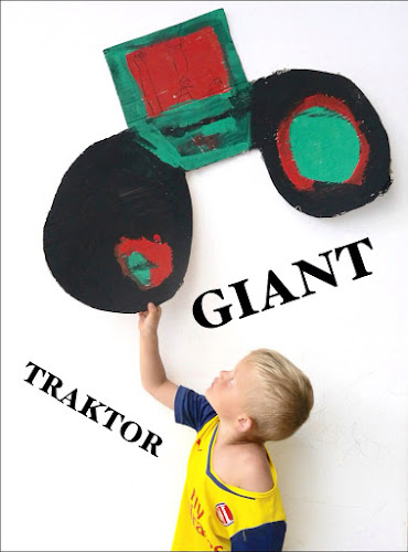 Malování traktor 