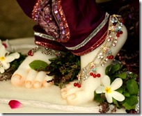 [Krishna's lotus feet]