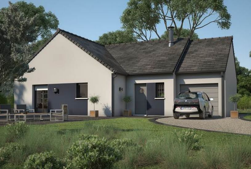  Vente Terrain + Maison - Terrain : 1 000m² - Maison : 90m² à Lorrez-le-Bocage-Préaux (77710) 