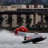 BRASILIA-BRA Filip Roms of Mad Croc Baba Racing Team at UIM F1 H2O Grand Prix of Brazil in Paranoà Lake, June 1-2, 2013. Picture by Vittorio Ubertone/Idea Marketing.