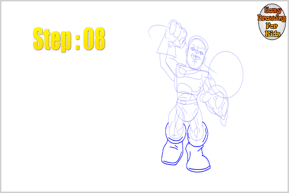 How to Draw Thunderball from The Super Hero Squad Show