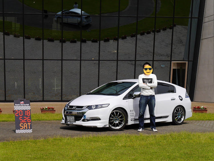 インサイトの降りる事になりました・残り少ない間よろしくに関するカスタム事例の投稿画像2枚目