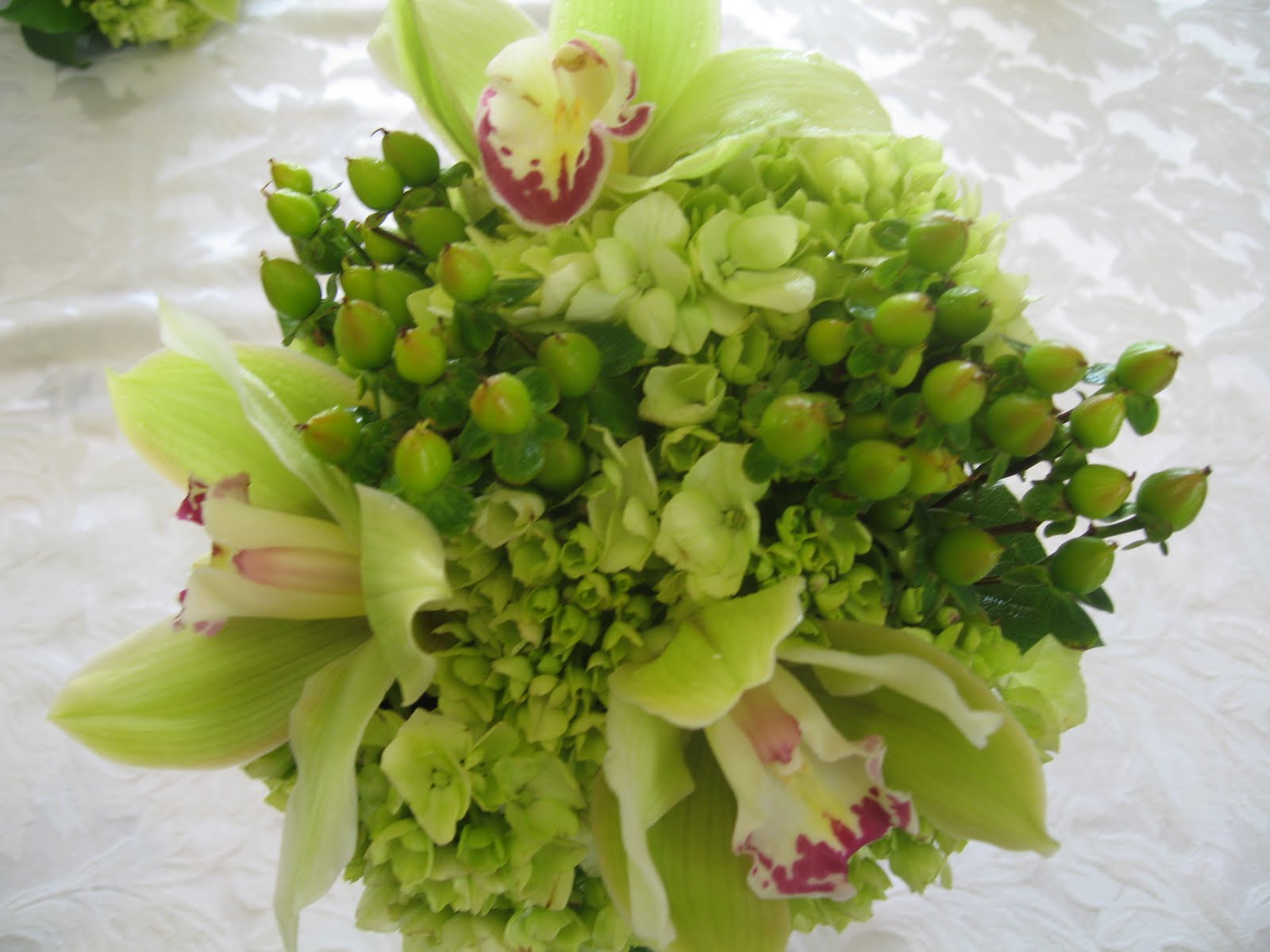 Green Wedding Bouquets