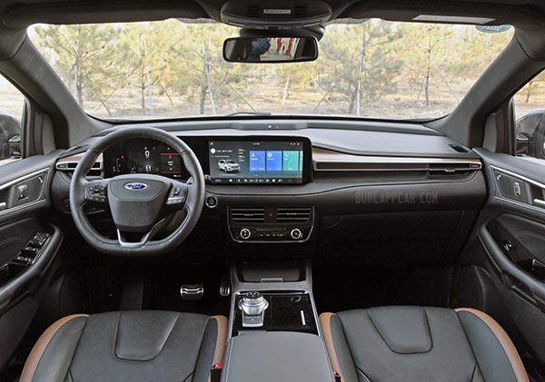 Burlappcar: 2021/22 Ford Edge: new interior...