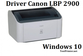 Get printer software Canon 2900 with Windows 10 64 bit