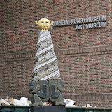 Bij het Kunstmuseum in Trondheim Bij het Kunstmuseum in Trondheim