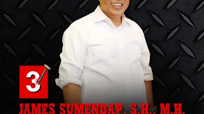 25 Tahun Berkiprah Di Dunia Politik, James Sumendap Teruji Memenangkan Berbagai Kontestasi