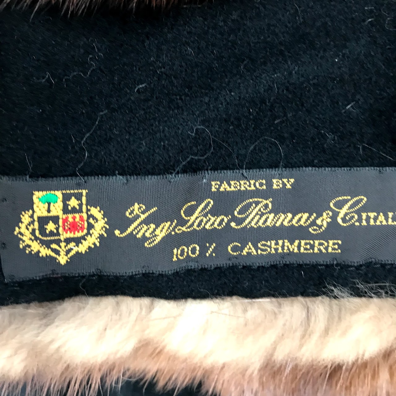 Loro Piana Cashmere and Mink Coat