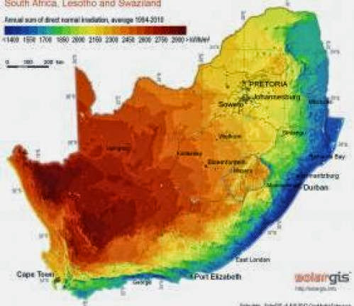 Concentrated Solar Power Csp In South Africa