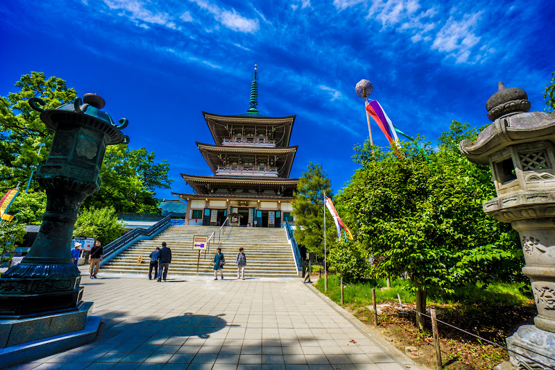 Zenkoji temple Churei Tower photo1