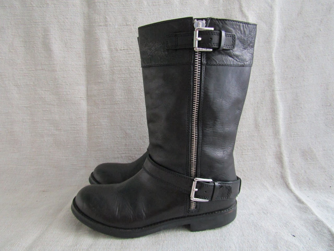 Coach Moto Boots