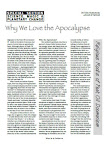 Why We Love the Apocalypse