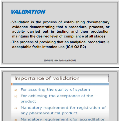 Method of Analytical Validation | Quality Assurance 6th Semester B.Pharmacy Lecture Notes,BP606T Quality Assurance,BPharmacy,Handwritten Notes,BPharm 6th Semester,Important Exam Notes,