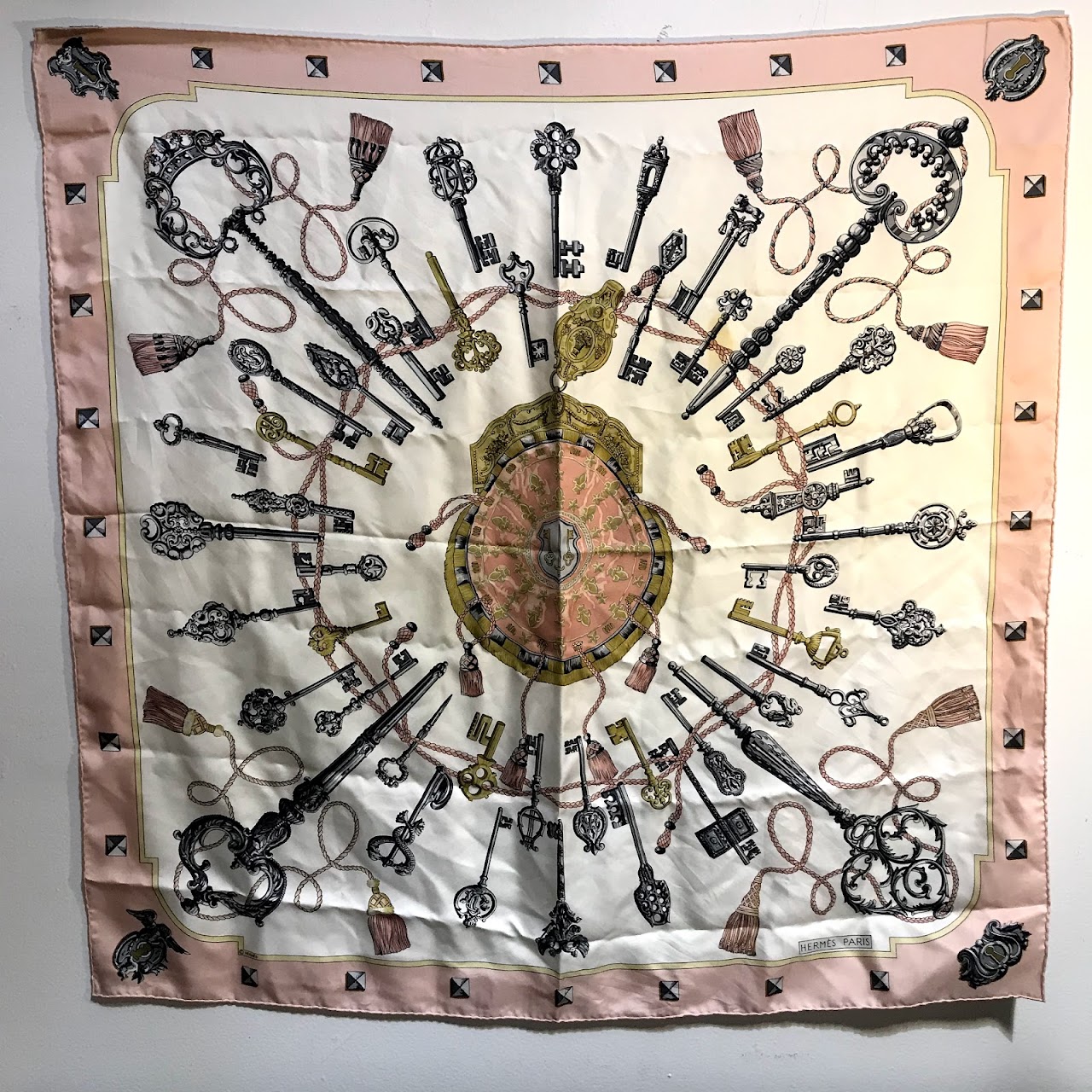 Hermès Silk Key Scarf