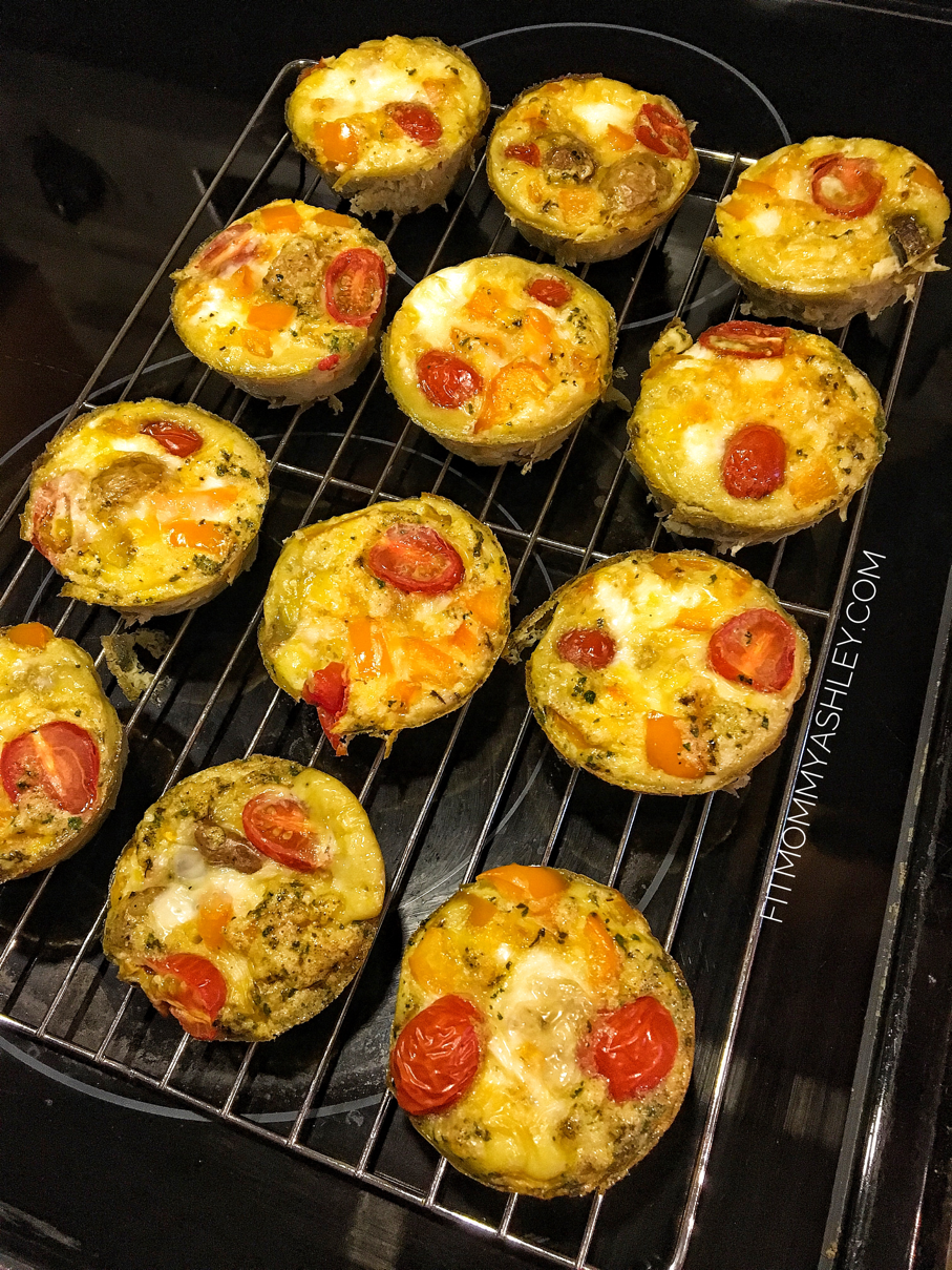 egg, muffin, cups, easy, breakfast, 21 Day Fix, 80 Day Obsession, Ashley Roberts, whole 30, recipes 