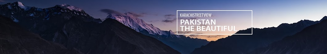 KarachiStreetView - Pakistan Banner