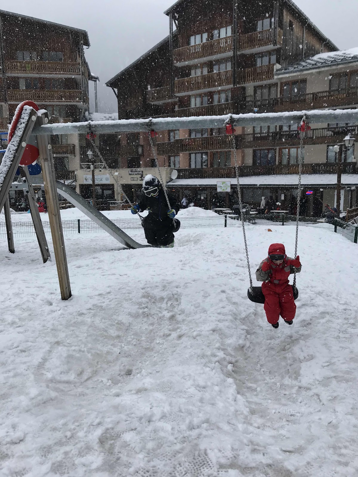 Valfréjus en hiver