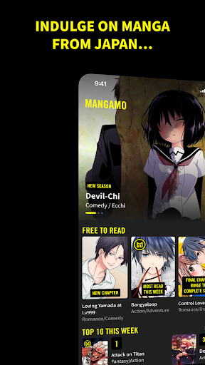 Screenshot Mangamo Manga & Comics