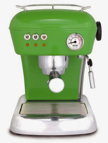 ASCASO DREAM espresso machine meadow green