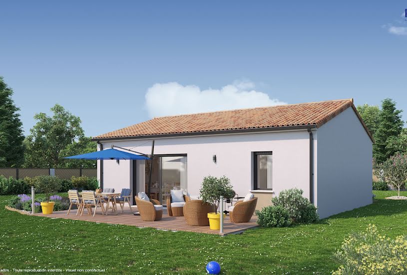  Vente Terrain + Maison - Terrain : 669m² - Maison : 66m² à Saint-Christoly-de-Blaye (33920) 