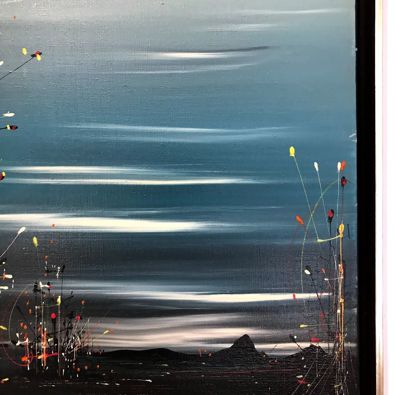 Emile Gerard Vertical Oil Painting