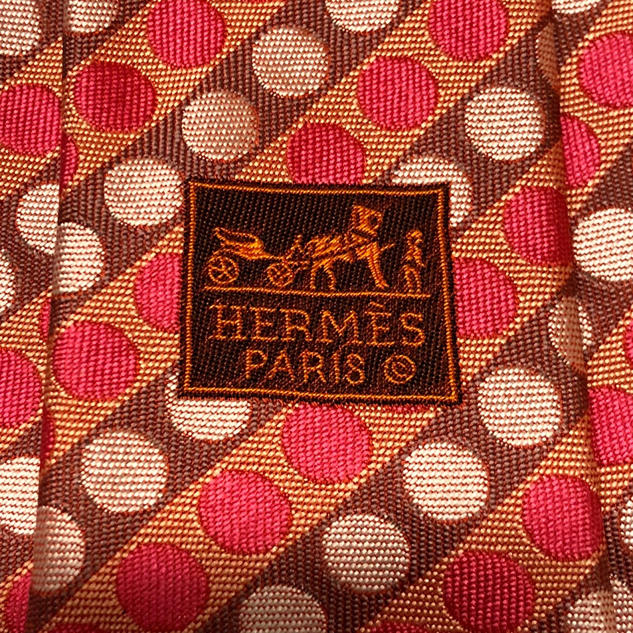 Hermès Geometric Tie