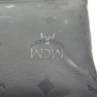 MCM Monogram Canvas Pouch