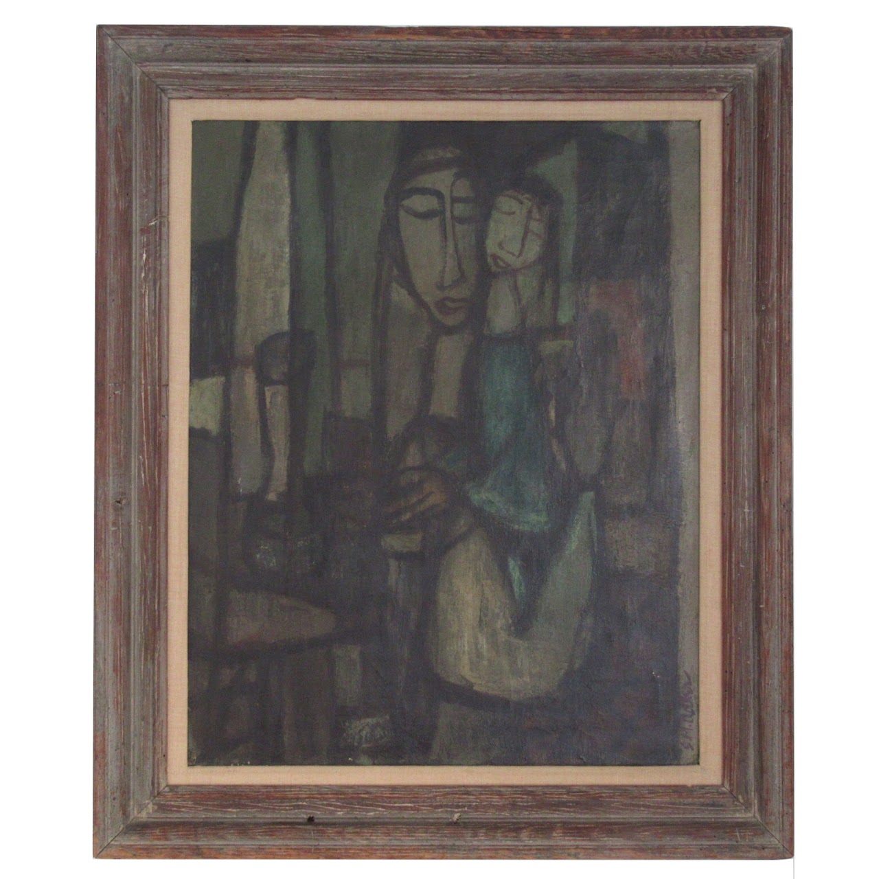 Samuel Adler Signed Oil Painting