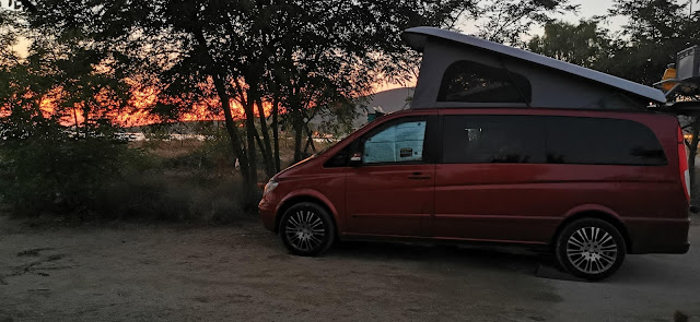 Camping en bord de mer