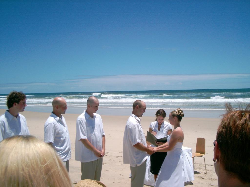 12 10 2011, 09:54 PM. My brother had a casual beach wedding.