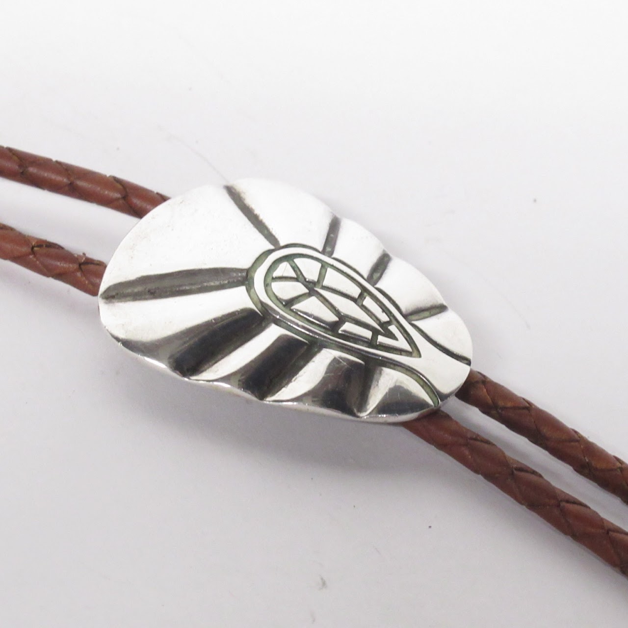 Sterling Silver Chacon Bolo Tie