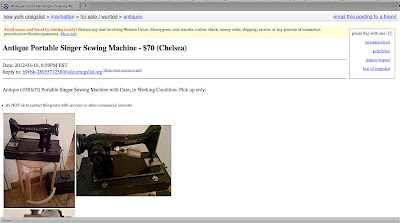 SINGER Serger - clothing & accessories - by owner - apparel sale -  craigslist