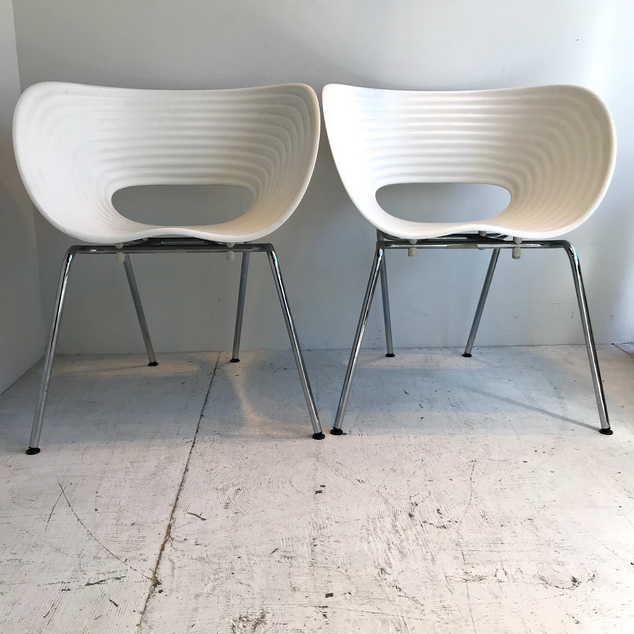 Vitra Tom Vac Chair Pair #1