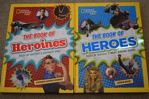 What My Kids Are Reading–The Book Of Heroines / Heroes–With Giveaway!