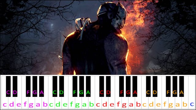 Dead By Daylight Theme Piano Letter Notes - roblox dead by daylight theme