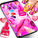 Cover Image of Descargar Nail art for girls live wallpaper 12 APK