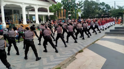 Perlombaan Action Rimba 3 Memperebutkan Piala Bergilir Kodim 0104  Aceh Timur dan Piala Bergilir Polres Langsa  