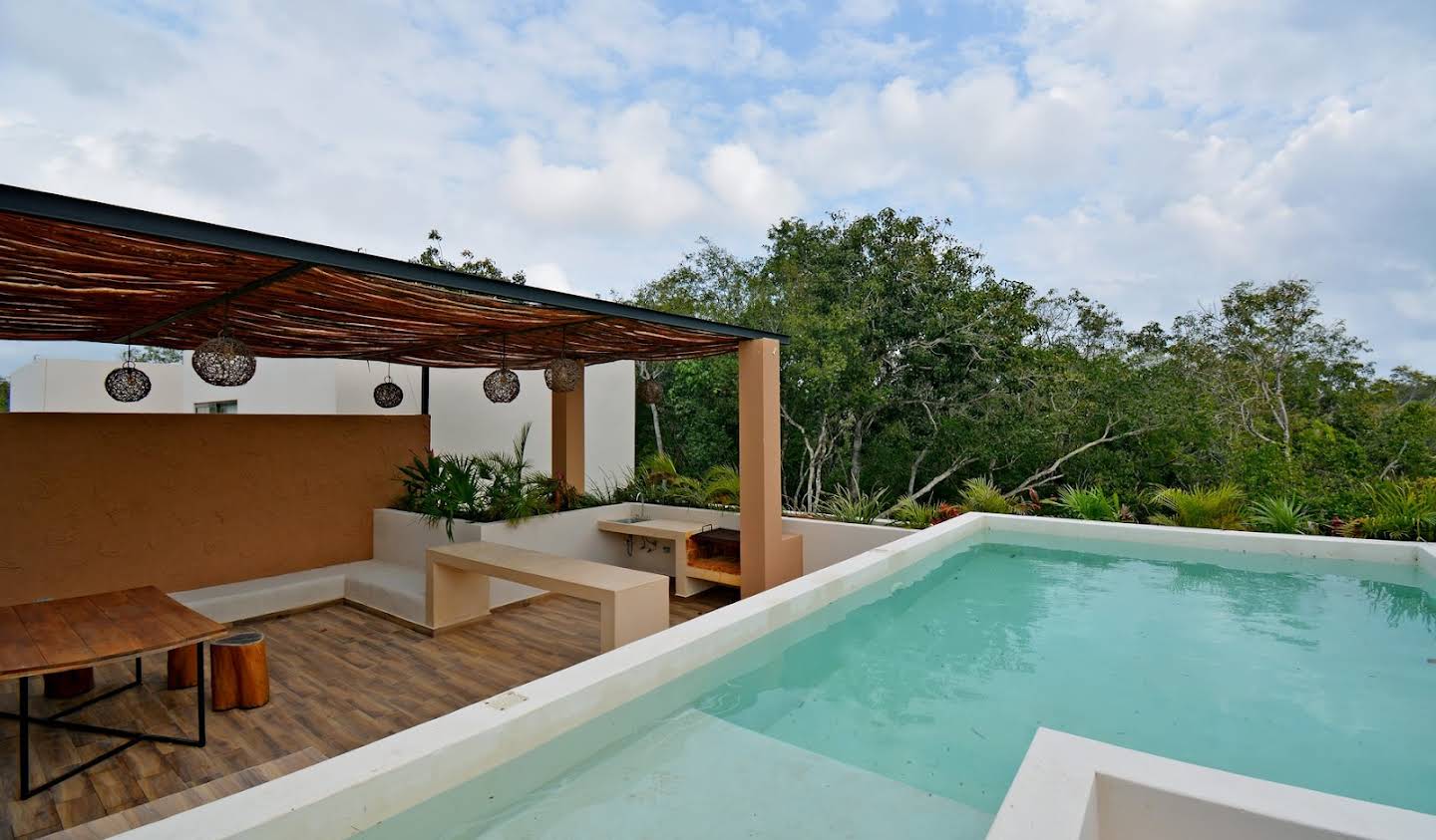 Maison avec piscine et terrasse Tulum