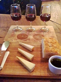 Google City Experts Portland Couldn't resist trying more: a flight of wine and cheese from Enso Winery