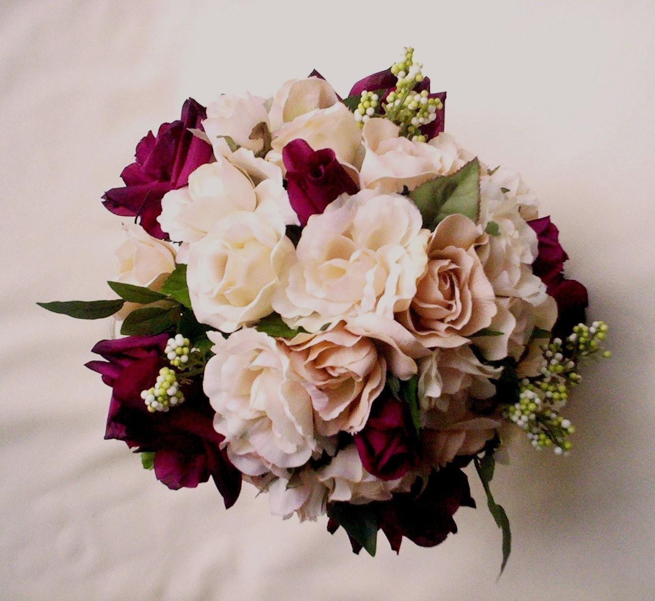 Bridal Bouquet Winter Faux