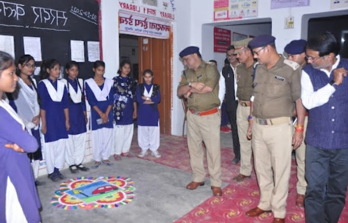 यातायात जगरूकता कार्यशाला का मोहम्मद हसन इंटर कालेज में हुआ आयोजन