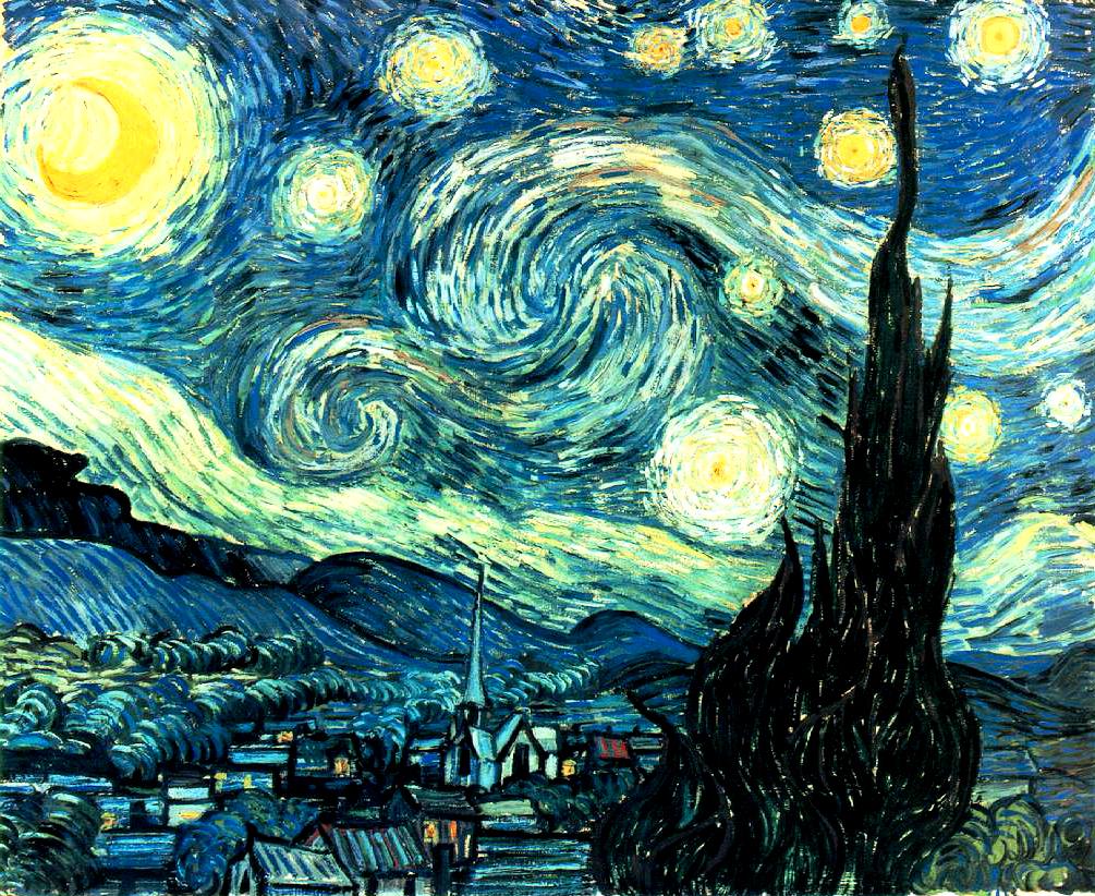 The Starry Night by Vincent