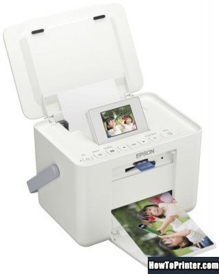 Reset Epson PM245 printer by Resetter program