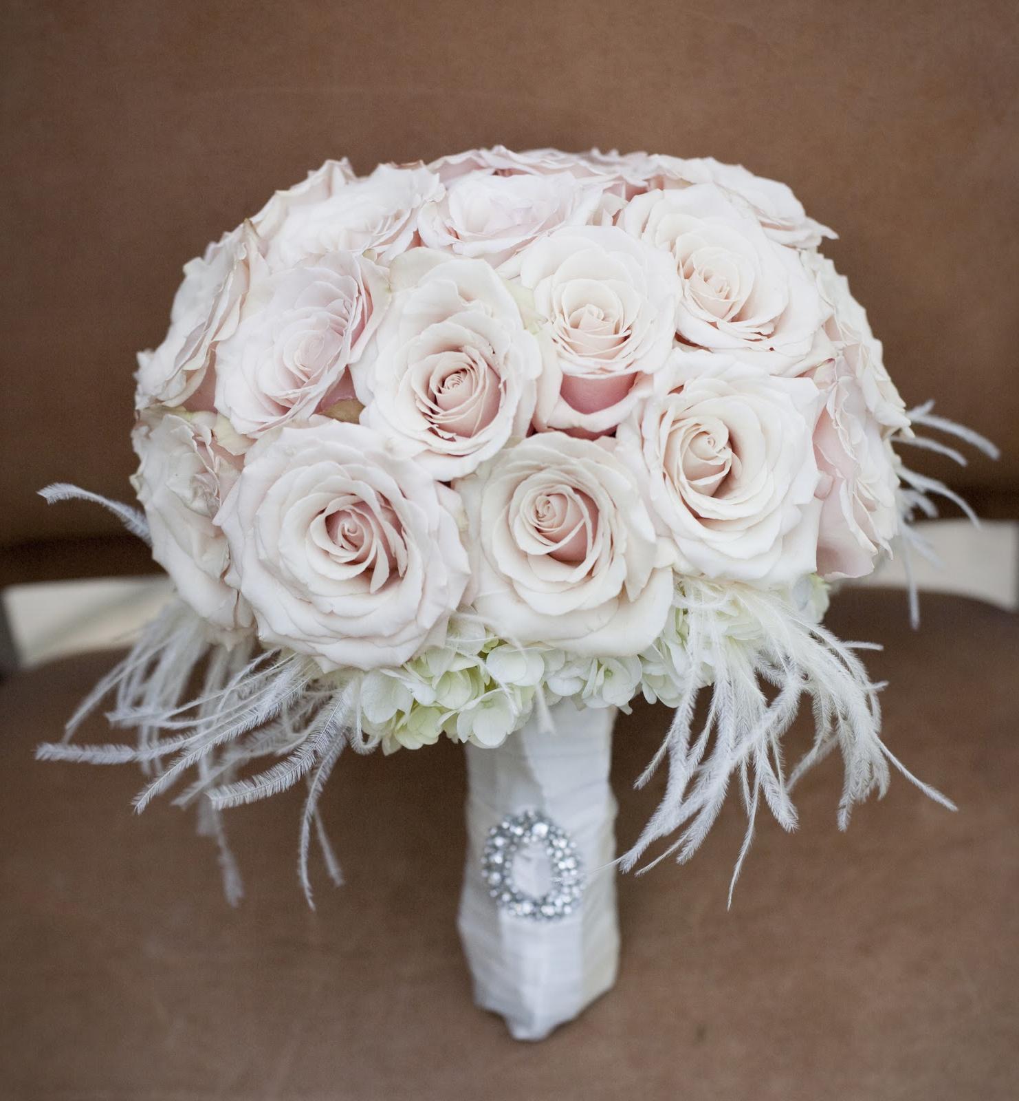 A classic bridal bouquet