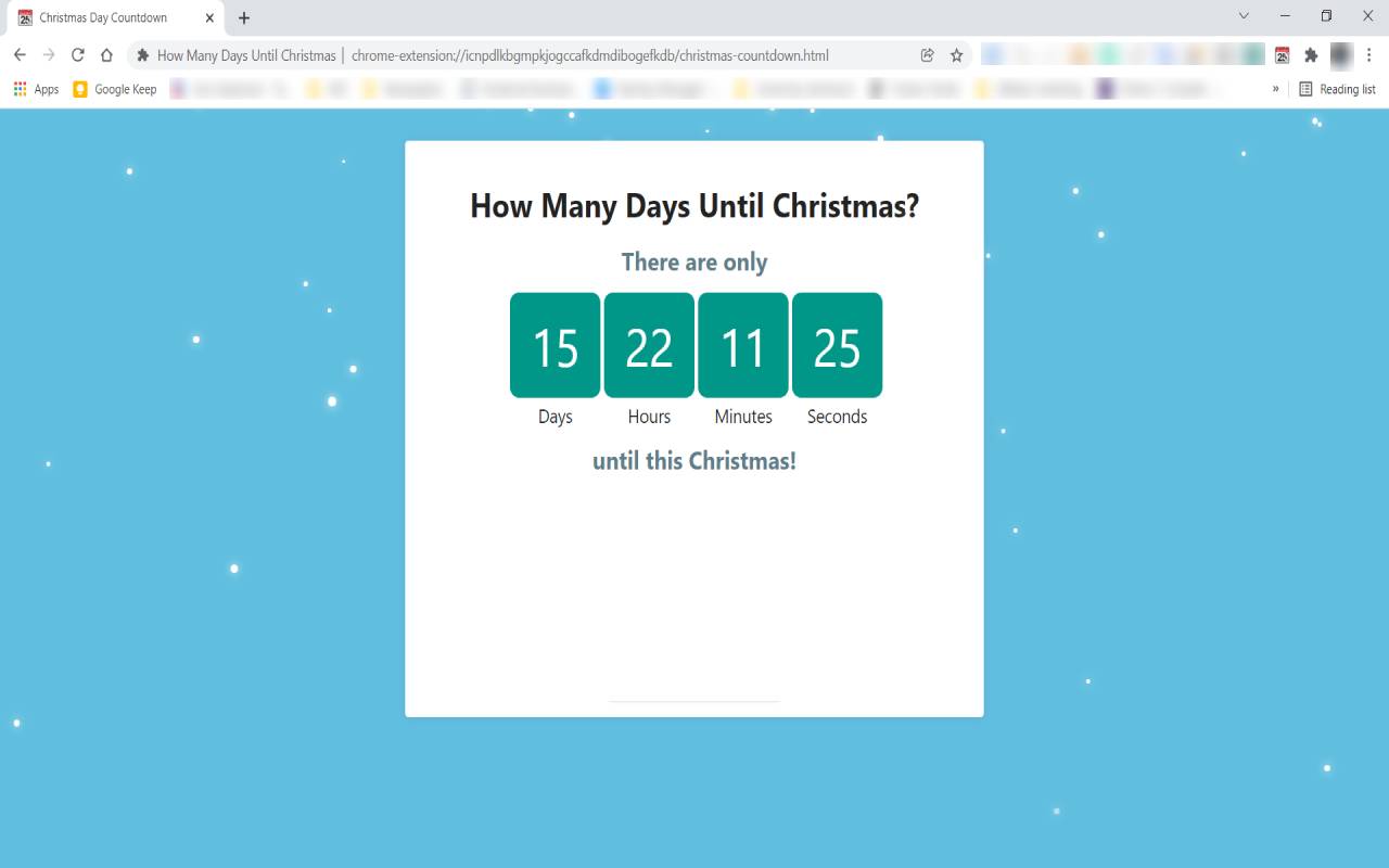 How Many Days Until Christmas 2022 Preview image 1