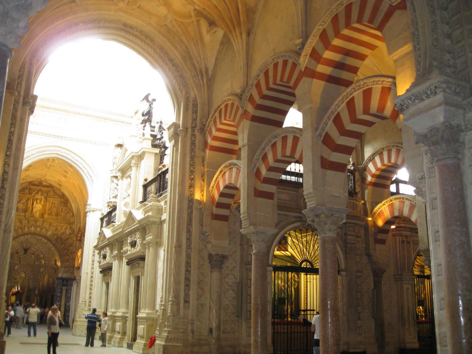 columns and arches from