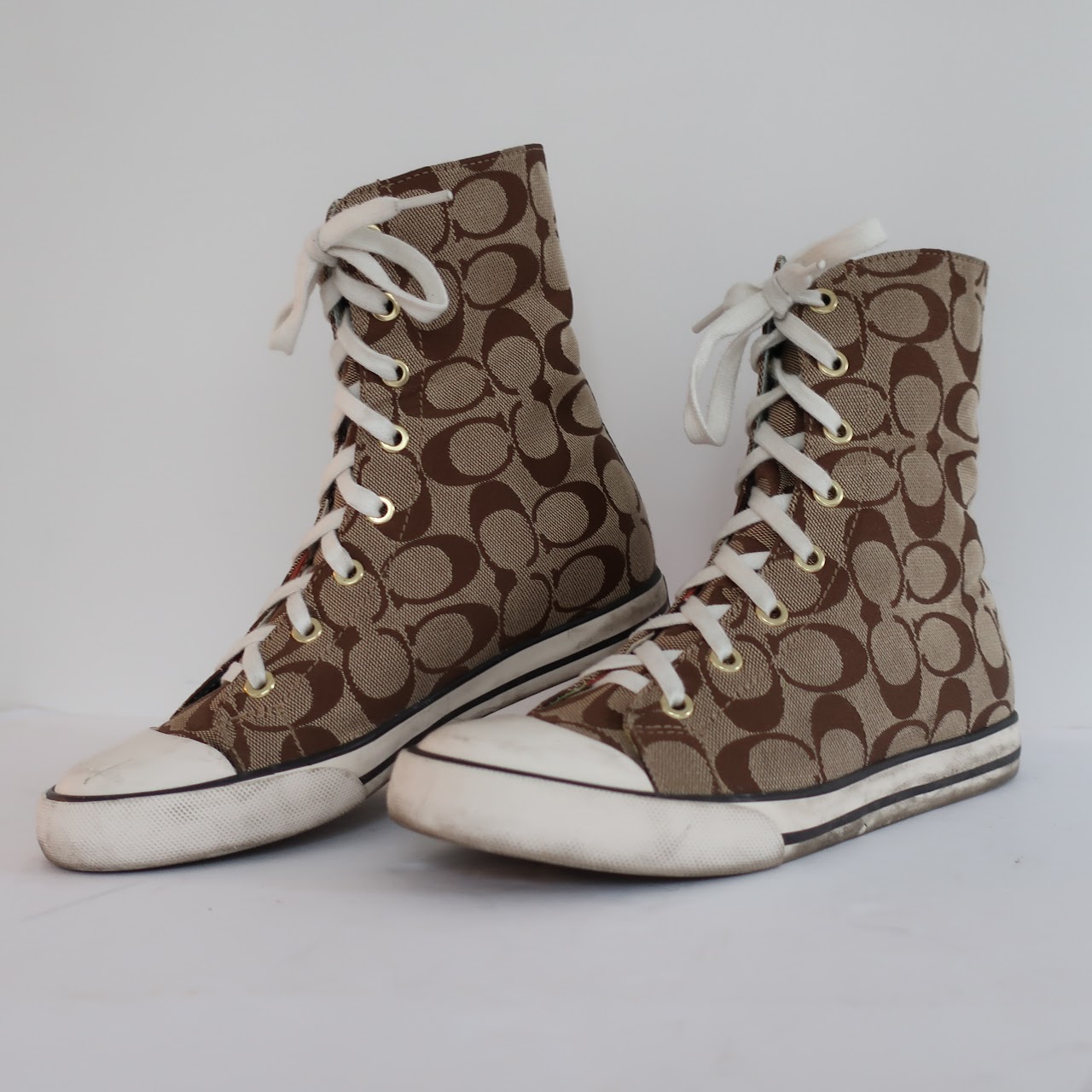 Coach Logo High Tops