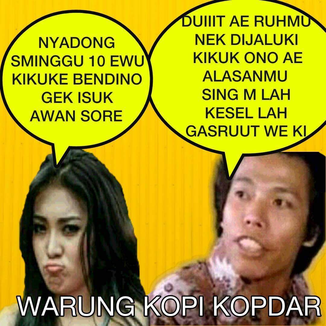 Meme Lucu Warung Kopi DP BBM Lucu Kocak Dan Gokil