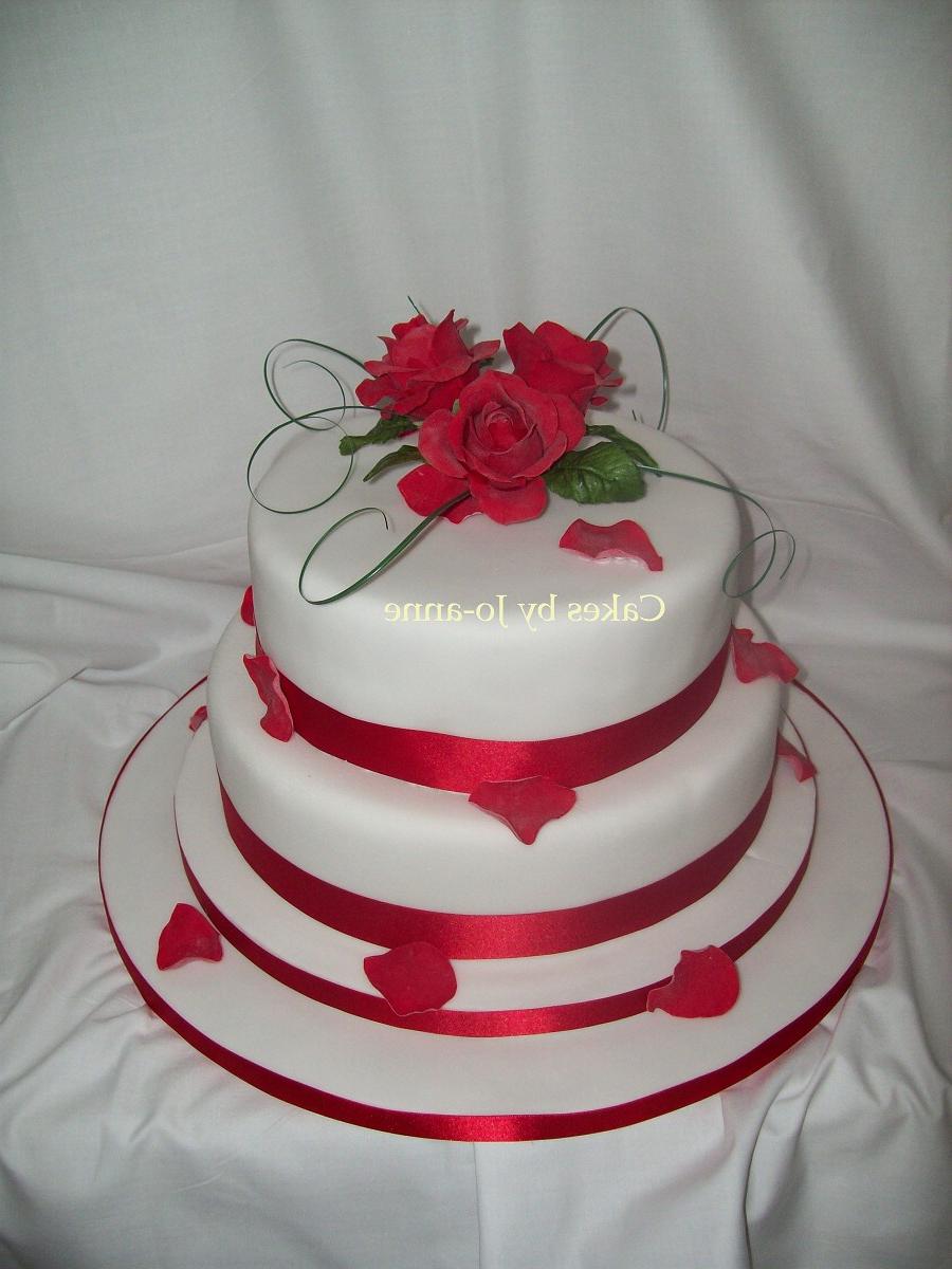 2 tier wedding cakes pictures